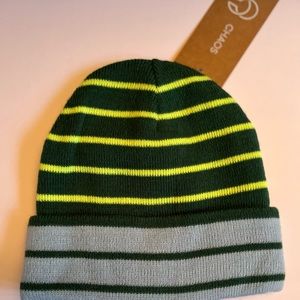 Chaos Junior Striped cuff Beanie